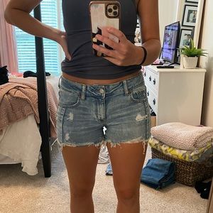 Distressed American Eagle Shorts